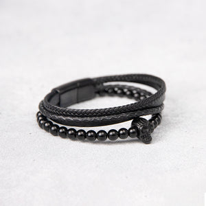 Pulsera Necrópolis Black