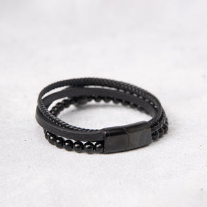 Pulsera Necrópolis Black