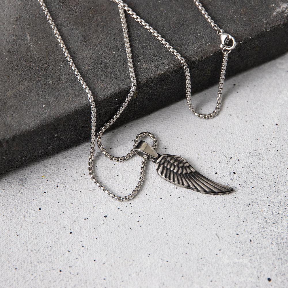 Cadena Pluma Blanca