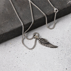 Cadena Pluma Blanca