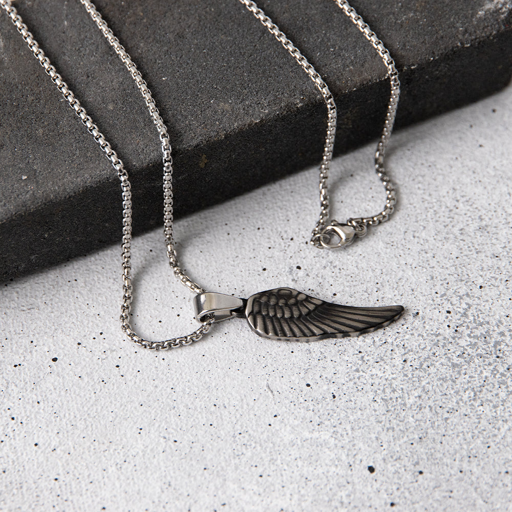 Cadena Pluma Blanca