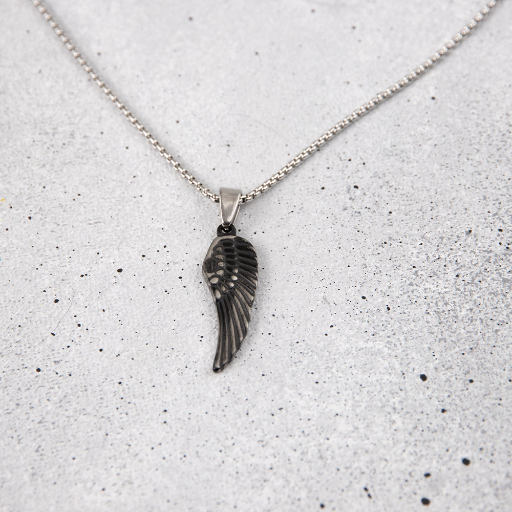 Cadena Pluma Blanca