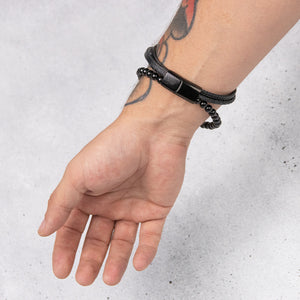 Pulsera Necrópolis Black
